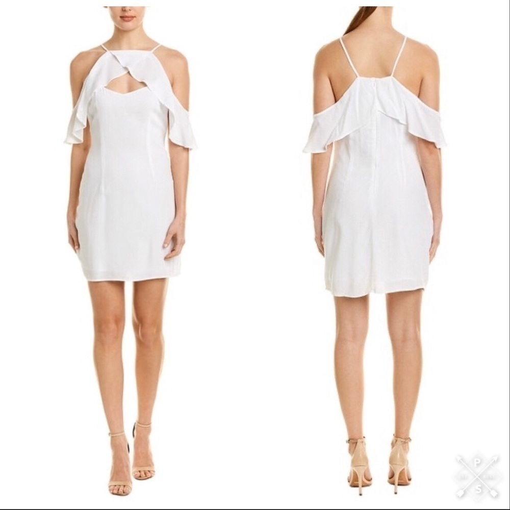 bb Dakota White Kaless Sheath dress. New - Picture 2 of 4